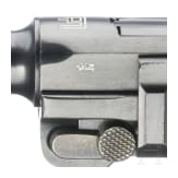 A Luger pistol by DWM, Mod. 1920, marked "Frankenschloss Suhl", Lithuanian contract (Border Police), 1940