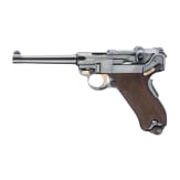 A Luger Parabellum by DWM, 1900, Portuguese contract "King Carlos I", with "GL" initials (Georg Luger)