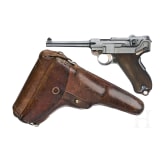 A Luger pistol by DWM, Mod. M1900, Swiss contract, with holster