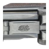 A Luger pistol Mod. 1900/06 by DWM, with holster, Swiss ordnance