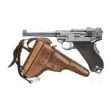 Parabellum Mod. 1900/06, DWM, CH-Ordonnanz, mit Futteral