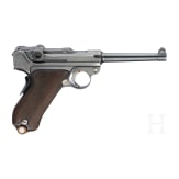 Parabellum Mod. 1900/06, DWM, CH-Ordonnanz, mit Futteral