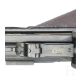 An Artillery Luger by DWM, 1923, Stoeger (3-lines), with holster, USA