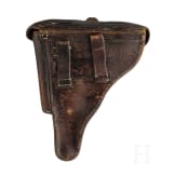 A Luger pistol by Erfurt, 1911, with holster