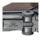 A Luger pistol by Erfurt 1911, Imperial German "Schutztruppe" for German South West Africa