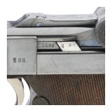 Pistole 08, Erfurt 1912, mit Koffertasche