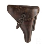 Pistole 08, Erfurt 1912, mit Koffertasche