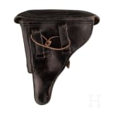 A Luger pistol by Erfurt, 1913, with holster