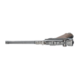 An Artillery Luger by Erfurt, 1914, with holster and shoulder stock