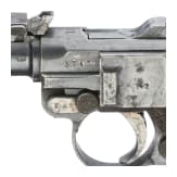 An Artillery Luger by Erfurt, 1914, with holster and shoulder stock