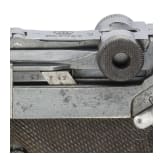 An Artillery Luger by Erfurt, 1914, with holster and shoulder stock