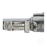 An Artillery Luger by Erfurt, 1914, with holster and shoulder stock