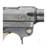 A Luger pistol by Erfurt, 1917, machine-gun brigade