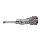A Luger pistol by Erfurt, 1917, with holster