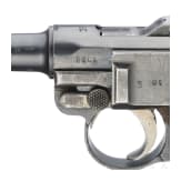 A Luger pistol by Erfurt, 1917, with holster
