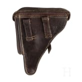 A Luger pistol by Erfurt, 1918, with holster