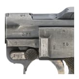A Luger pistol by Erfurt, 1918, with holster