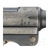 A Luger pistol by Erfurt, 1918, with holster