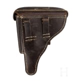 Pistole 08, Erfurt 1918, zwei Magazine, mit Koffertasche