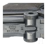 A Luger pistol by Erfurt, 1918