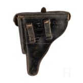 A Luger pistol by Erfurt, 1918/1920, Reichswehr, police, both safeties, two matching magazines, holster