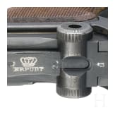 A Luger pistol by Erfurt "Kl 1933"