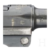A Luger pistol by Erfurt, "Kl 1933"