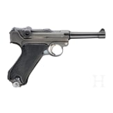 A Krieghoff Luger, 1941, Luftwaffe, with holster and two matching magazines