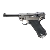 A Krieghoff Luger, 1941, Luftwaffe, with holster and two matching magazines