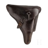A Luger pistol by Mauser, prototype, with holster