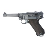 A Luger pistol by Mauser, code "K - S/42"