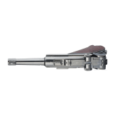 A Luger pistol by Mauser, code "K - S/42", with two matching-number mags and holster