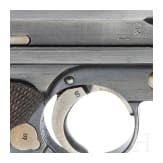 A Luger pistol by Mauser, code "K - S/42", with holster, Kriegsmarine