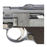 A Luger pistol by Mauser, code "G - S/42"