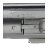 A Luger pistol by Mauser, code "G - S/42"