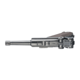 A Luger pistol by Mauser, code "G - S/42", with holster; Kriegsmarine