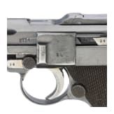A Luger pistol by Mauser, code "G - S/42", with holster; Kriegsmarine