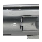 A Luger pistol by Mauser, code "G - S/42", with holster; Kriegsmarine
