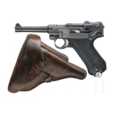 Pistole 08, Mauser, Code "1936 - S/42", mit Koffertasche
