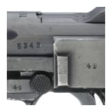 Pistole 08, Mauser, Code "1936 - S/42", mit Koffertasche