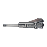 Pistole 08, Mauser, Code "1936 - S/42", zwei Magazine, Koffertasche
