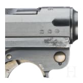 Pistole 08, Mauser, Code "1936 - S/42", mit Polizeitasche