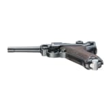 Pistole 08, Mauser, Code "1936 - S/42", mit Koffertasche, Kriegsmarine