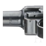 Pistole 08, Mauser, Code "1936 - S/42", mit Koffertasche, Kriegsmarine