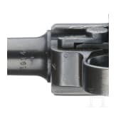 Pistole 08, Mauser, Code "1938 - S/42", mit Koffertasche, Marine