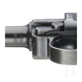 A Luger pistol by Mauser, code "1938 - S/42", with holster; Kriegsmarine