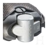 A Luger pistol by Mauser, code "1939 - 42", with holster