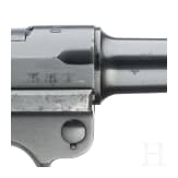 Pistole 08, Mauser, Code "1940 - 42", mit Koffertasche