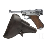 Pistole 08, Mauser, Code "1940 - 42", mit Koffertasche