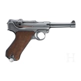 Pistole 08, Mauser, Code "1940 - 42", mit Koffertasche